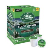 Green Mountain Coffee® Black Granite Espresso Style K-Cups, 24/Box Item: GMT9530