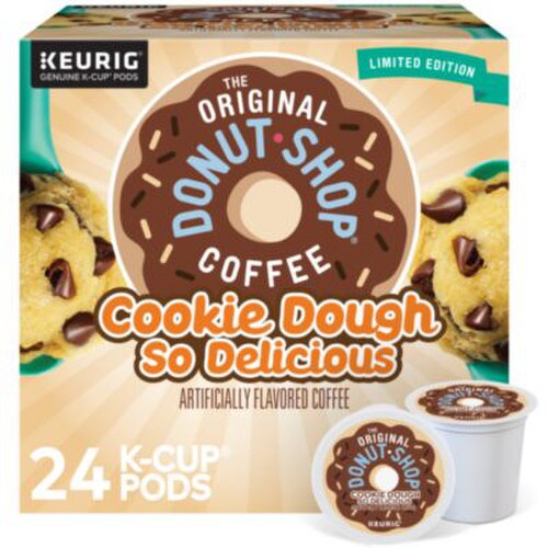 The Original Donut Shop® Cookie Dough So Delicious K-Cups, 24/Box Item: GMT9534