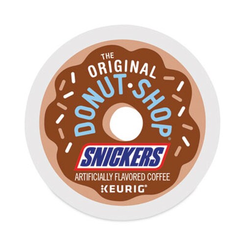 The Original Donut Shop® SNICKERS Flavored Coffee K-Cups, 24/Box Item: GMT9608