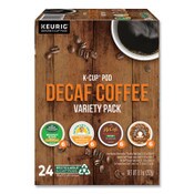 Green Mountain Coffee® Decaf Variety Coffee K-Cups, Assorted Flavors, 0.38 oz K-Cup, 24/Box Item: GMT9977