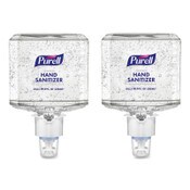 PURELL® Advanced Hand Sanitizer Gel Refill, 1,200 mL, Clean Scent, For ES4 Dispensers, 2/Carton Item: GOJ506302