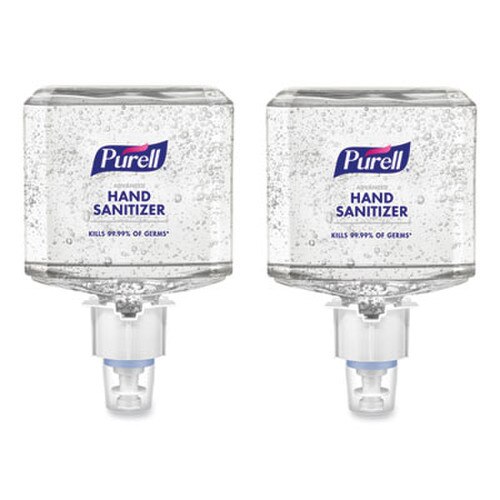 PURELL® Advanced Hand Sanitizer Gel Refill, 1,200 mL, Clean Scent, For ES6 Dispensers, 2/Carton Item: GOJ646302