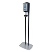 PURELL® CS8 Hand Sanitizer Floor Stand with Dispenser, 1,200 mL, 13.5 x 5 x 28.5, Graphite Item: GOJ7418DS
