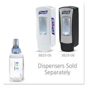 PURELL® Advanced Hand Sanitizer Green Certified Gel Refill, For ADX-12 Dispensers, 1,200 mL, Fragrance-Free, 3/Carton Item: GOJ880303CT
