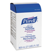 PURELL® Advanced Hand Sanitizer Gel, Bag-in-Box, 800 mL Refill, Unscented, 12/Carton Item: GOJ965712