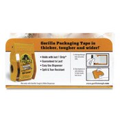 Gorilla® Heavy Duty Tough and Wide Packaging Tape Refill, 2.88" x 30 yds, Clear, 2/Pack Item: GOR6030402
