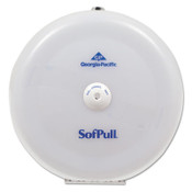 Georgia Pacific® Professional SofPull High-Capacity Center-Pull Tissue Dispenser, 16.1 x 6.75 x 10.5, White Item: GPC56507