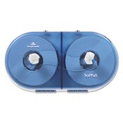 Georgia Pacific® Professional SofPull Twin High-Capacity Center-Pull Dispenser, 20.13 x 7 x 10.75, Splash Blue Item: GPC56508