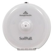 Georgia Pacific® Professional SofPull Mini Centerpull Single-Roll Bath Tissue Dispenser, 8.75 x 7 x 9, White Item: GPC56515
