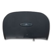 Georgia Pacific® Professional Jumbo Jr. Bathroom Tissue Dispenser, Double Roll, 20.2" x 5.4" x 12.25", Translucent Smoke Item: GPC59209