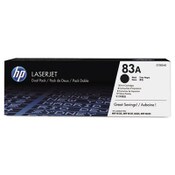 HP HP 83A, (CF283A-D) 2-pack Black Original LaserJet Toner Cartridges Item: HEWCF283AD