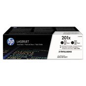 HP HP 201X, (CF400X-D) 2-Pack High-Yield Black Original LaserJet Toner Cartridges Item: HEWCF400XD