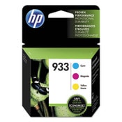 HP HP 933, (N9H56FN) 3-Pack Cyan/Magenta/Yellow Original Ink Cartridges Item: HEWN9H56FN