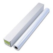 HP DesignJet Large Format Paper for Inkjet Prints, 7 mil, 42" x 100 ft, Satin White Item: HEWQ1422B