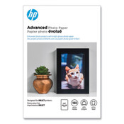 HP Advanced Photo Paper, 10.5 mil, 4 x 6, Glossy White, 100/Pack Item: HEWQ6638A