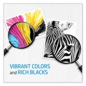 HP Advanced Photo Paper, 10.5 mil, 5 x 7, Glossy White, 60/Pack Item: HEWQ8690A