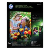 HP Everyday Photo Paper, 8 mil, 8.5 x 11, Glossy White, 50/Pack Item: HEWQ8723A