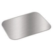 HFA® Laminated Board Lid, 5.5 x 4.5, Silver/White, Aluminum, 1,000/Carton Item: HFA2059L