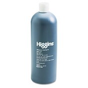 Higgins® Waterproof Pigmented Drawing Ink, 32 oz Bottle, Black Item: HIG44204