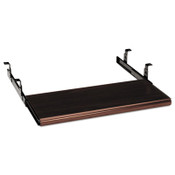 HON® Slide-Away Keyboard Platform, Laminate, 21.5w x 10d, Mahogany Item: HON4022N