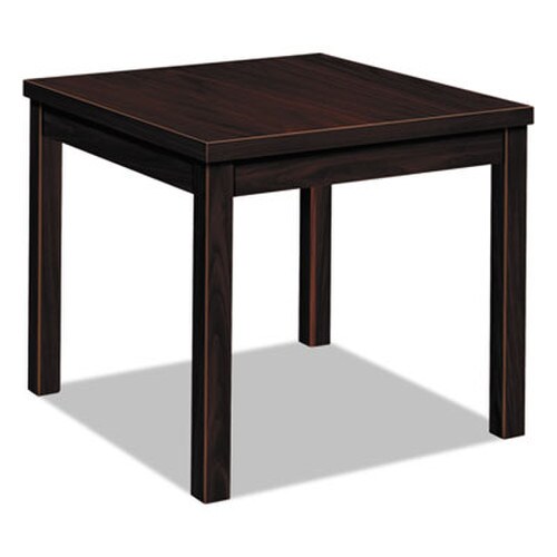 HON® Laminate Occasional Table, Square, 24w x 24d x 20h, Mahogany Item: HON80192NN