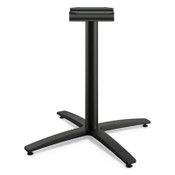 HON® Between Seated-Height X-Base for 30" to 36" Table Tops, 26.18w x 29.57h, Black Item: HONBTX30SCBK