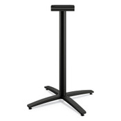 HON® Between Standing-Height X-Base for 42" Table Tops, 32.68w x 41.12h, Black Item: HONBTX42LCBK