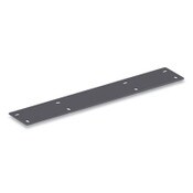 HON® Mod Flat Bracket to Join 24"d Worksurfaces to 30"d Worksurfaces to Create an L-Station, Graphite Item: HONPLFB24