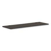 HON® Mod Worksurface, Rectangular, 72w x 24d, Slate Teak Item: HONPLRW7224LS1