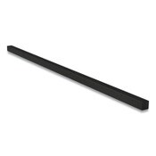 HON® Mod External Stiffener for 72" Worksurfaces, Reinforced Steel, Graphite Item: HONPLXS72B