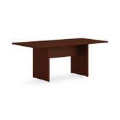 HON® Mod Rectangular Conference Table Top, 72w x 36d, Traditional Mahogany Item: HONTBL3672RTLT1