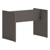 HON® Mod Slab Base for 72" Table Tops, 39.5w x 23.23d x 28h, Slate Teak Item: HONTBL72BSELS1