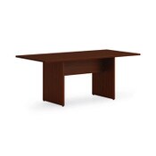 HON® Mod Slab Base for 96" Table Tops, 63.5w x 29.23d x 28h, Traditional Mahogany Item: HONTBL96BSELT1