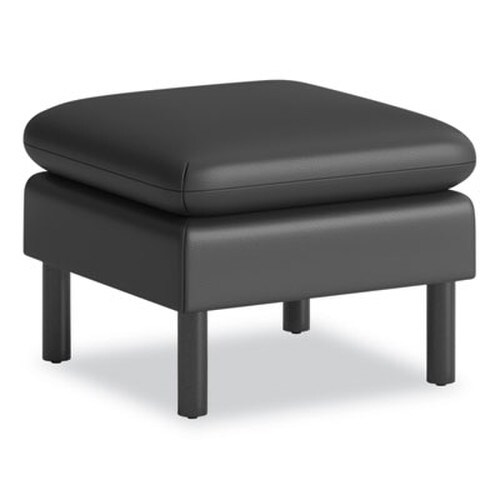 HON® Parkwyn Series Ottoman, 23" x 23" x 17.5", Black Item: HONVP3LOTTBLK
