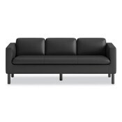 HON® Parkwyn Series Sofa, 77w x 26.75d x 29h, Black Item: HONVP3LSOFABLK