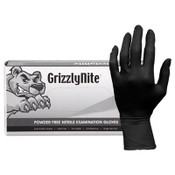HOSPECO® ProWorks GrizzlyNite Nitrile Gloves, Black, X-Large, 1,000/Carton Item: HOSGLN105FX