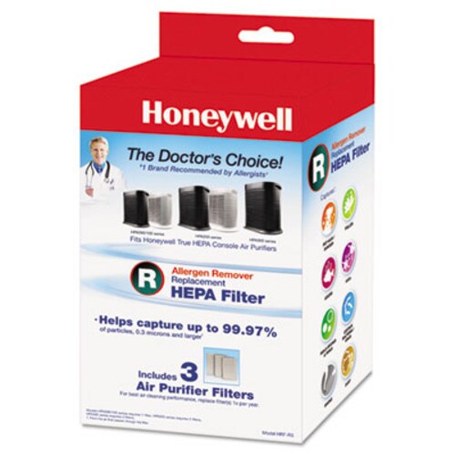 Allergen Remover Replacement HEPA Filters, 6.75 x 10.3, 3/Pack Allergen Remover Replacement HEPA Filters, 6.75 x 10.3, 3/Pack