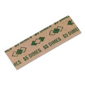 Iconex™ Tubular Coin Wrappers, Dimes, $5, Pop-Open Wrappers, 1000/Pack Item: ICX94190053