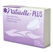 Impact® Naturelle Maxi Pads Plus, #4 with Wings, 250 Individually Wrapped/Carton Item: IMP25189973