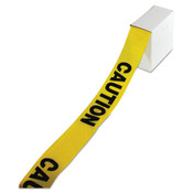 Impact® Site Safety Barrier Tape, "Caution" Text, 3" x 1,000 ft, Yellow/Black Item: IMP7328