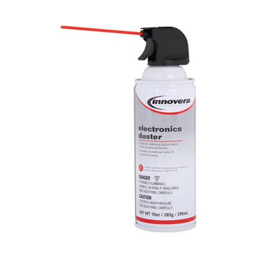Innovera® Compressed Air Duster Cleaner, 10 oz Can, 2/Pack Item: IVR10012