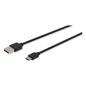 Innovera® USB to USB-C Cable, 6 ft, Black Item: IVR30014