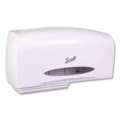 Scott® Essential Coreless Twin Jumbo Roll Tissue Dispenser, 20 1/10 x 5 9/10 x 10 9/10 Item: KCC09609