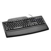 Kensington® Pro Fit Comfort Keyboard, Internet/Media Keys, Wired, Black Item: KMW72402