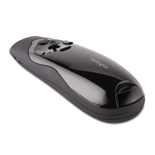 Kensington® Presenter Expert Wireless Cursor Control with Green Laser, Class 2, 150 ft Range, Black Item: KMW72426