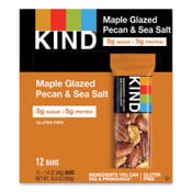 KIND Nuts and Spices Bar, Maple Glazed Pecan and Sea Salt, 1.4 oz Bar, 12/Box Item: KND17930