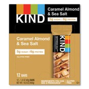 KIND Nuts and Spices Bar, Caramel Almond and Sea Salt, 1.4 oz Bar, 12/Box Item: KND18533