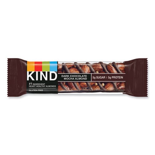 KIND Nuts and Spices Bar, Dark Chocolate Mocha Almond, 1.4 oz Bar, 12/Box Item: KND18554
