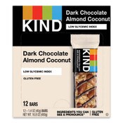 KIND Fruit and Nut Bars, Dark Chocolate Almond and Coconut, 1.4 oz Bar, 12/Box Item: KND19987