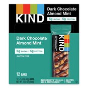 KIND Nuts and Spices Bar, Dark Chocolate Almond Mint, 1.4 oz Bar, 12/Box Item: KND19988
